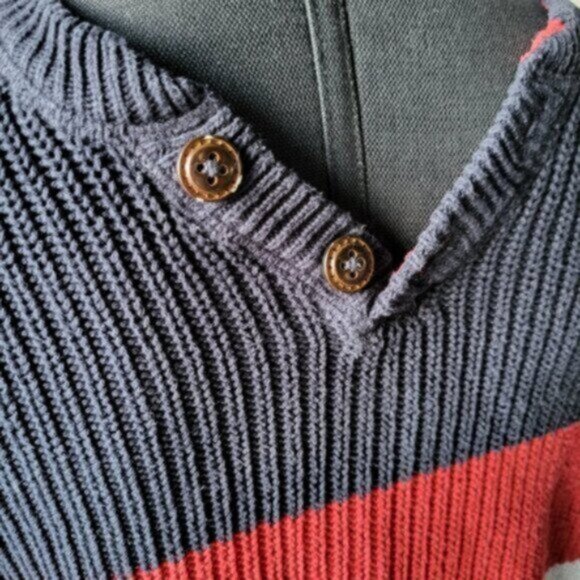 Vintage  Point Zero Cotton men's Sweater Sz Large - Picture 7 of 14